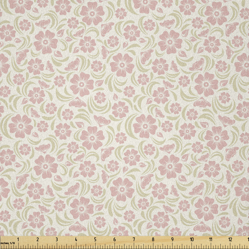 Daekwon Briar Shrubs Roses Fabric
