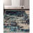 10' Ivory Abstract Power Loom Runner Rug