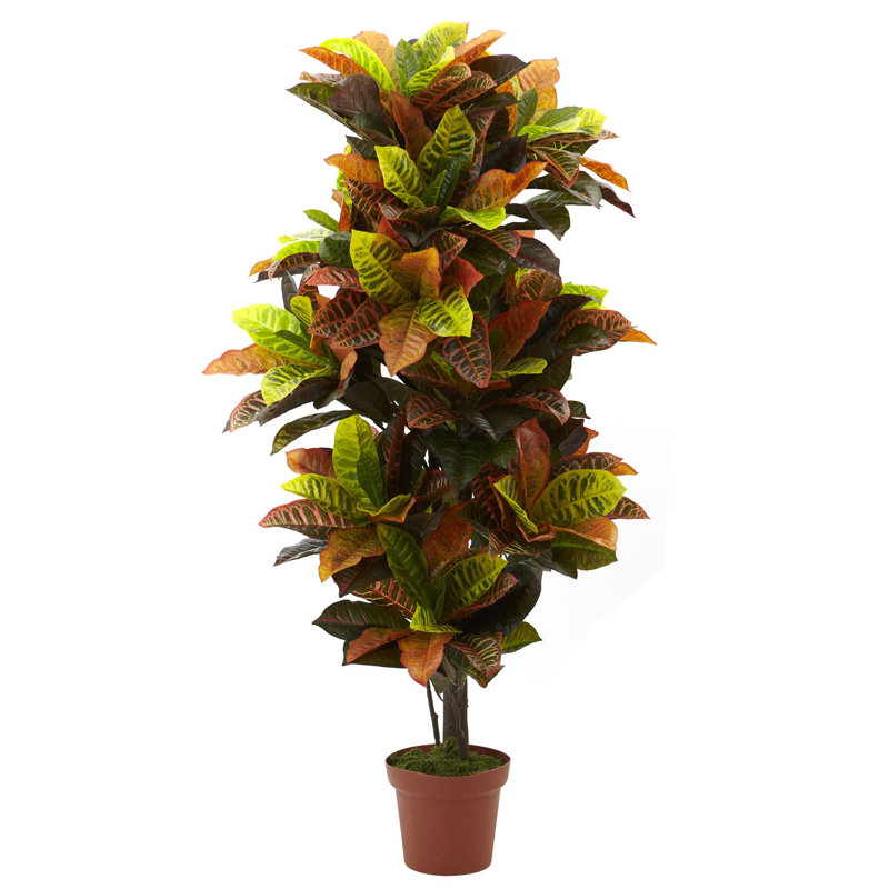 56'' Faux Foliage Plant in Pot