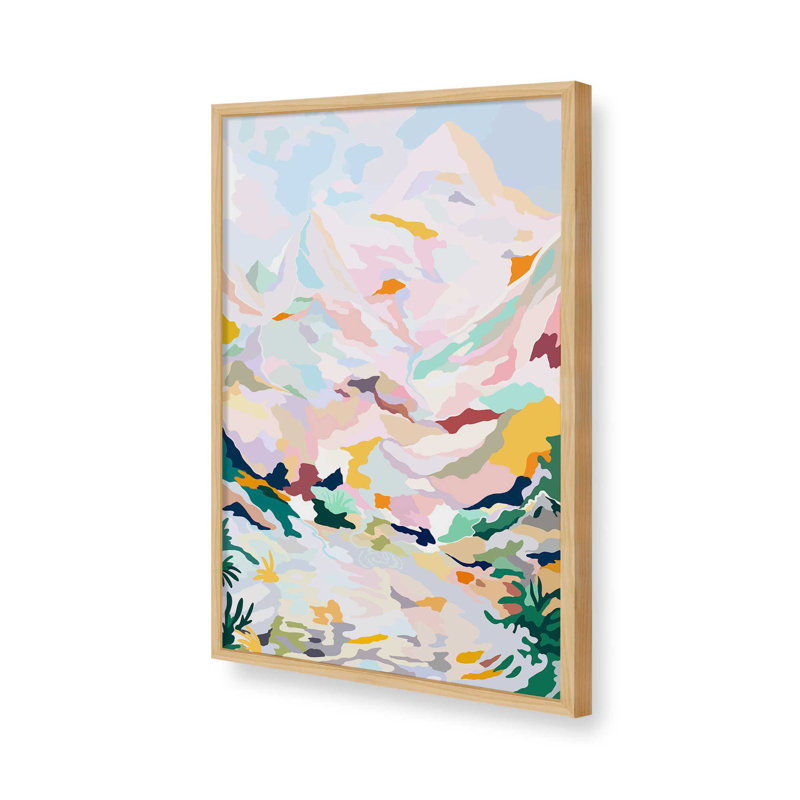 «Alpine I» par Garima Dhawan, reproduction d'art sur toile, Tanné, H 16 po x l 12 po