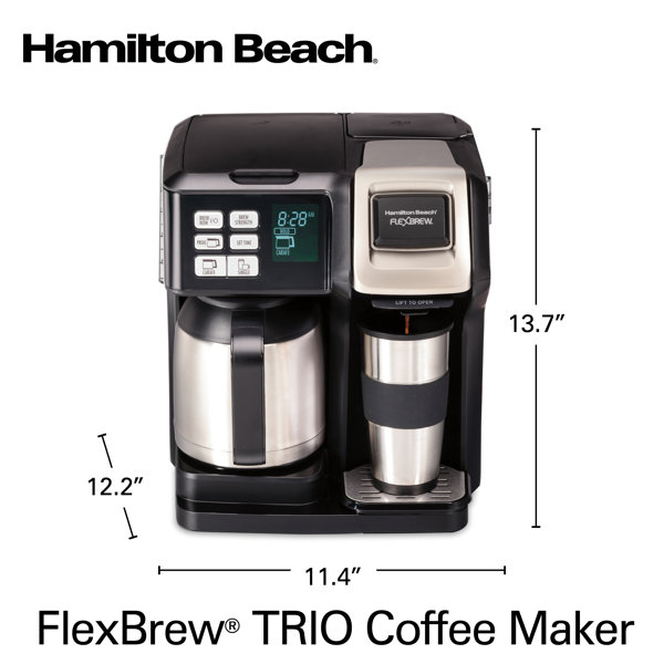 Household Reusable Coffee Capsules Pod For Hamilton Beach FlexBrew 49979/2  Way