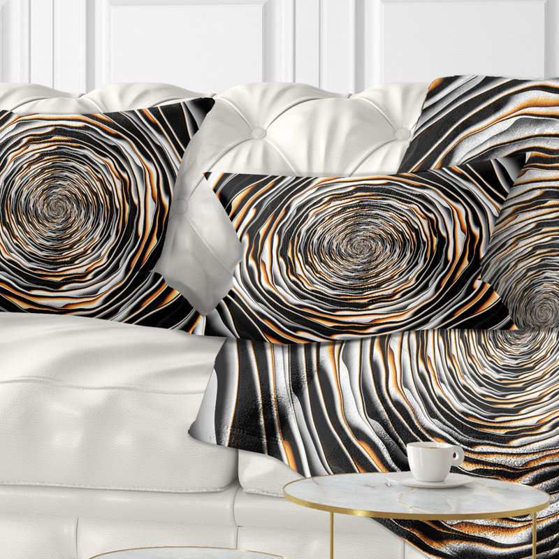 Coussin lombaire abstrait