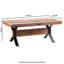 Zagora Trestle Coffee Table