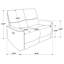 Causeuse inclinable Trask-1751325632