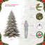 9' Lighted Artificial Spruce Christmas Tree
