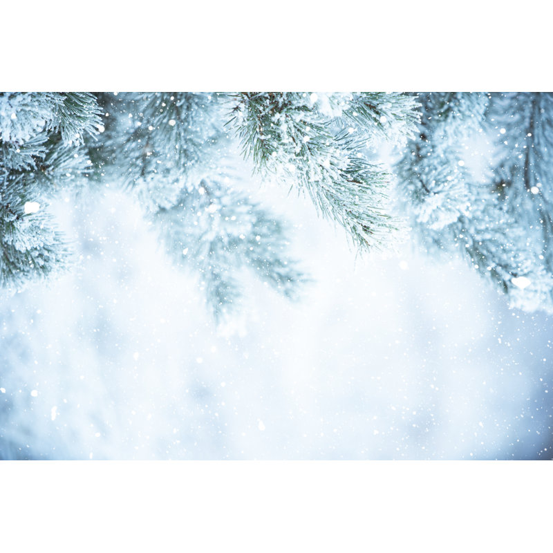 Winter Scene by Andrey Danilovich - Wrapped Canvas Print, 81cm H x 122cm W x 3.8cm D