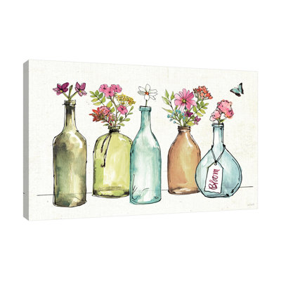 " Simply Petals IV " by Anne Tavoletti Painting Print