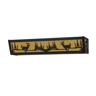 Rustic Lodge 4 - Light Bath Bar