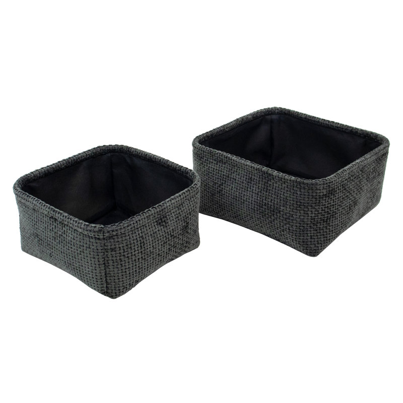 17 Stories Fabric Decorative Basket