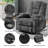 EMON's Large Power Lift Recliner Chair With Massage And Heat For Elderly, Overstuffed Wide Recliners, Heavy Duty Motion Mechanism With USB And Type C Ports, 2 Steel Cup Holders-1097109297-1097109292