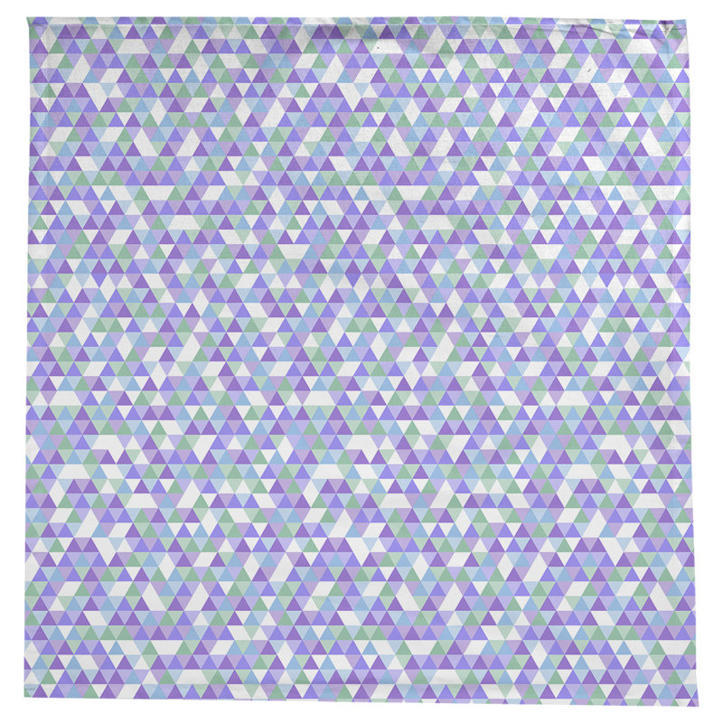 Avicia Triangle Pattern Tablecloth, Pink Pastel