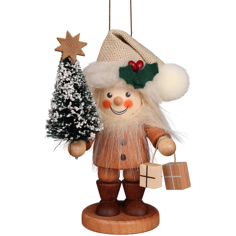 Ornement figurine suspendu père noël