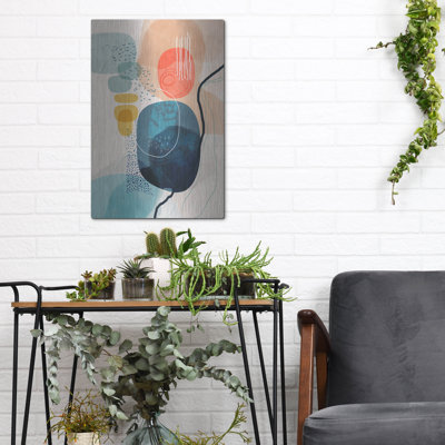 «Prelude» par Ishita Banerjee, art mural en métal, 24 po x 36 po