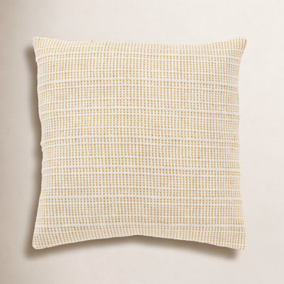 Migina Dots Cotton Reversible Throw Pillow