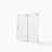 56-60"W X 72"H Frameless Sliding Shower Door,5/16" (8Mm) Thick SGCC Tempered Clear Glass,Double Side Easy Clean Coat-121060022