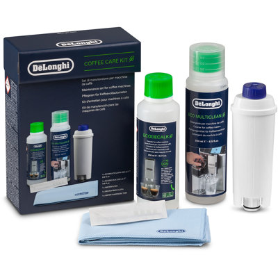 Espresso Machine Cleaning Kit with Descaler, Filter & Water Hardness Test Strips