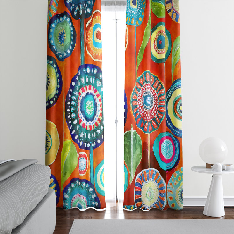 Paire de rideaux obscurcissant en polyester Ameere, L 40 po x L 52 po