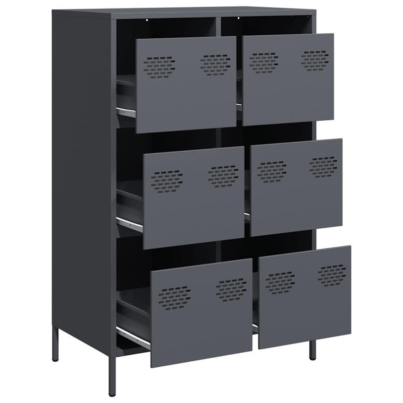 Ashanta 68cm Sideboard, Anthracite
