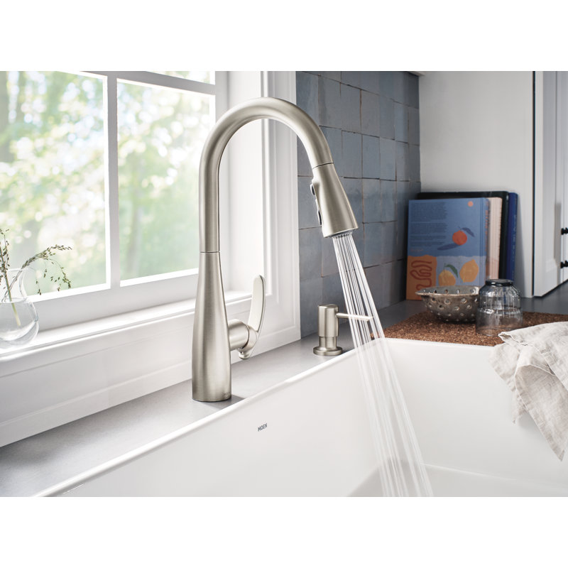 Robinet de cuisine MOEN Reyes, Acier Inoxydable