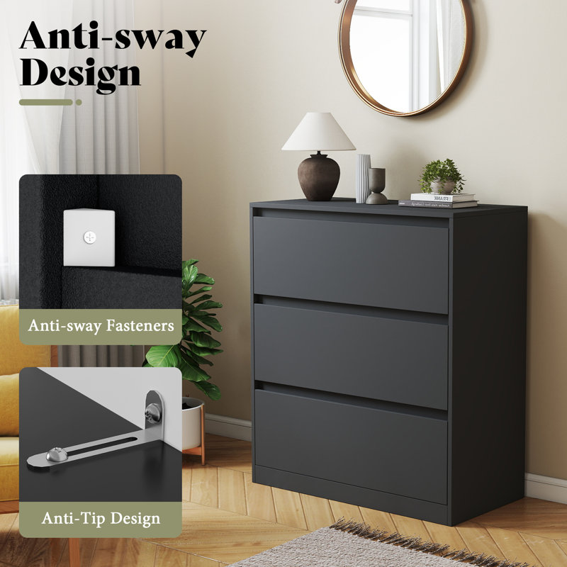 Armoire de rangement modulaire à monter soi-même, ensemble de 3 unités de rangement mixtes, Noir