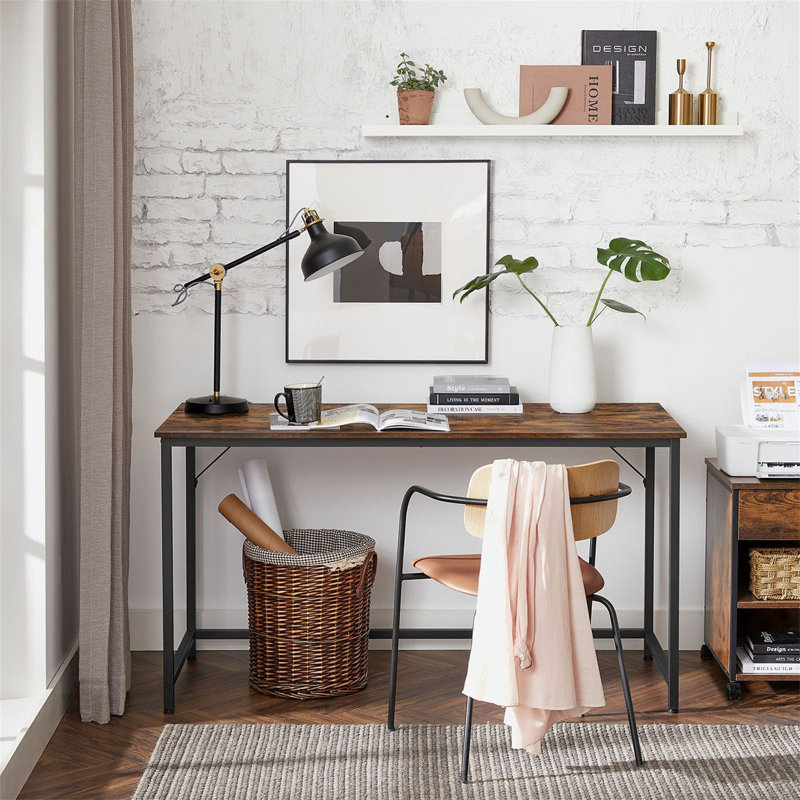 Metal Base Computer Desk