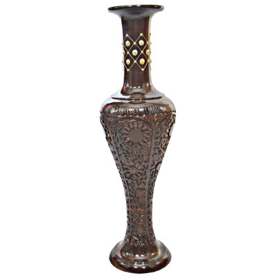 Alisbha Wood Floor Vase