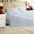 Modern Hypoallergenic Polyester Bedding Sets Blue/grey