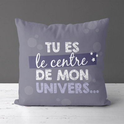 Housse de coussin carrée céladon