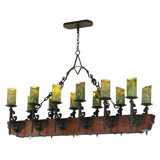 Rustic Lodge 15 - Light Chandelier