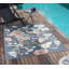 Rectangle Floral Outdoor Area Rug-87976744