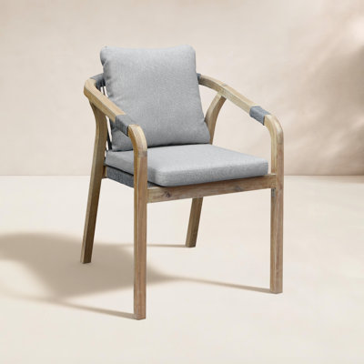 Joly Acacia Patio Armchair