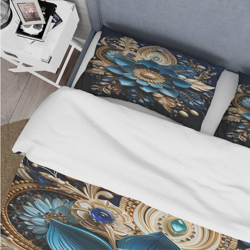 Ensemble de housse de couette Hindouisme Art Sacred Om - Hindouisme, Housse de couette simple et deux taies décorative