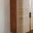 Scandinavian-style rattan storage shoe cabinet