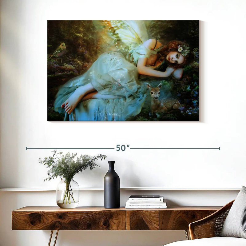 Kelan Spring Fairy, H 26 po x l 39 po