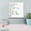«Rainbow Words 1» par Moira Hershey, art mural sur toile-44168439