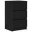 Bedside Cabinet With 3 Drawers 39X35x65 Cm-1950791852