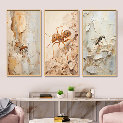 Minimalism Ant Beige Collage
