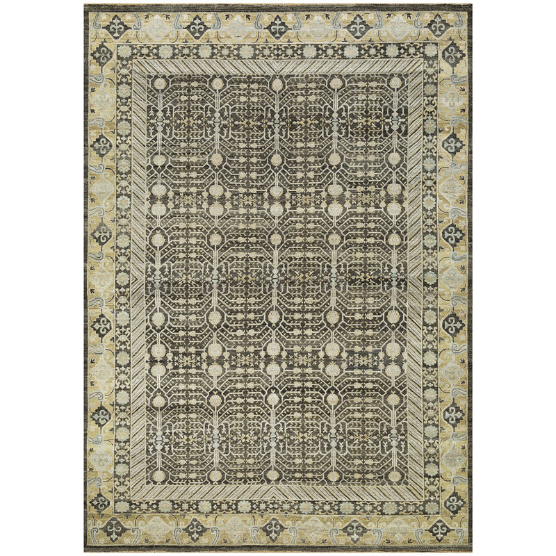 Flatweave Geometric Area Rug, Rectangle 10' x 14'
