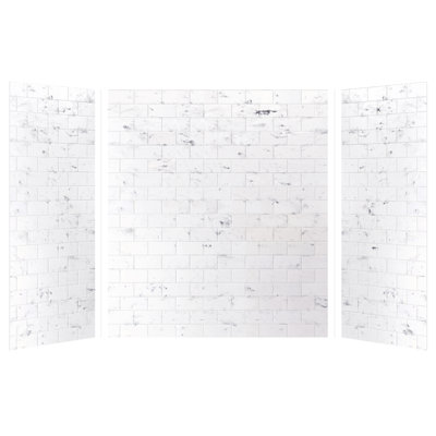 Saramar Three Panel Shower Wall