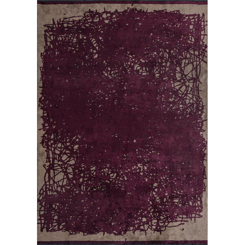 Rapture Abstract Area Rug, Rectangle 7'10" x 9'10"