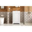 Meuble-lavabo de 20 pouces avec lavabo en céramique, ensemble de meuble-lavabo simple autoportant avec porte à fermeture douce, tablette réglable, style moderne.-299664998