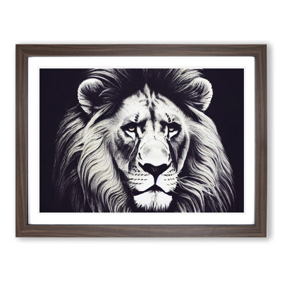 Select Lion - Single Picture Frame Painting