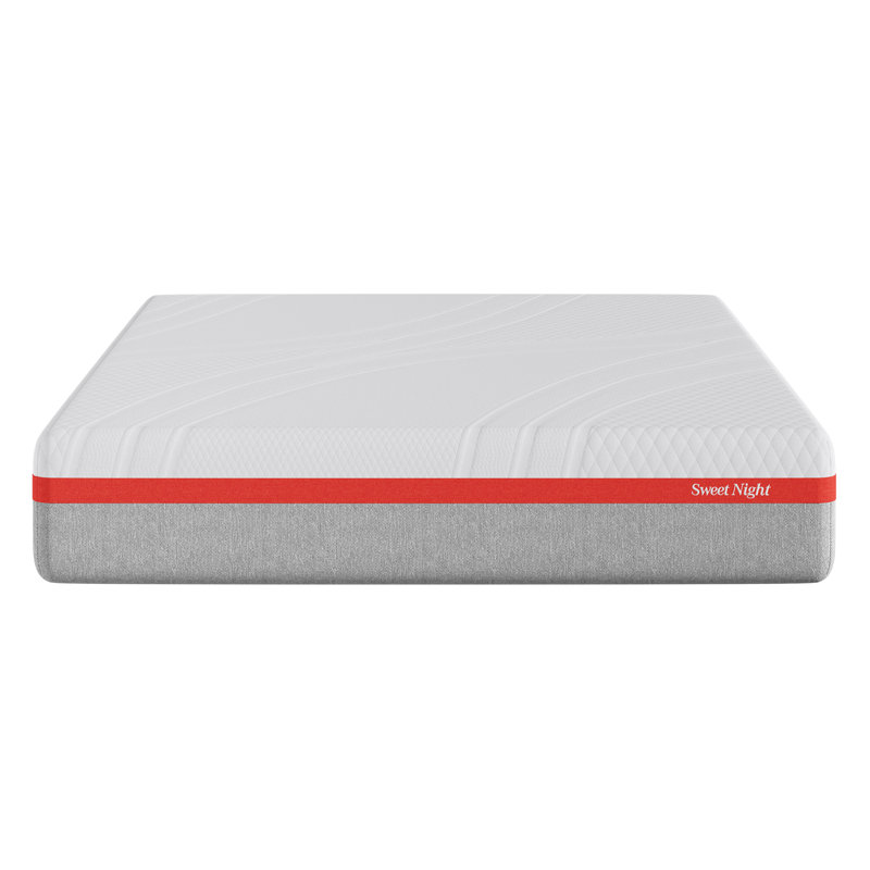 Matelas en mousse viscoélastique gélifiée 12 ", Simple, 10"