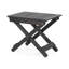 Table d'appoint pliante d'extérieur patinée en bois-1005283423