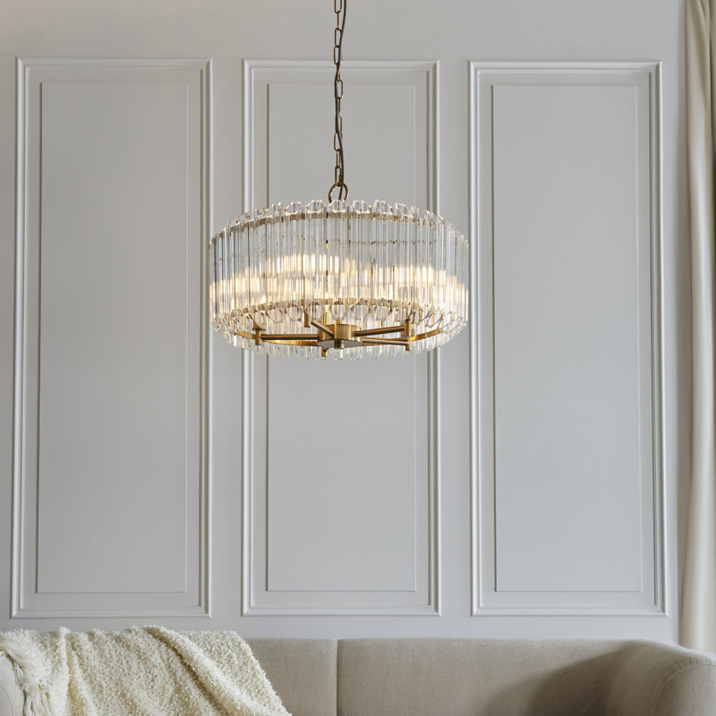 Valentin 3-Light Chandelier, 186cm H x 52cm W x 52cm D, 5 Lights