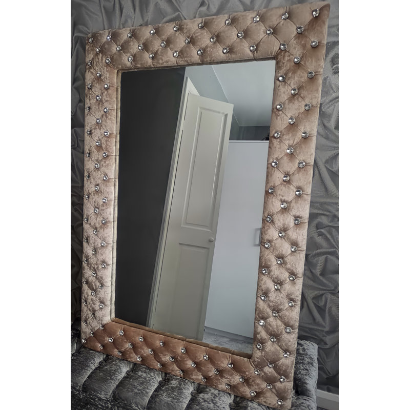 Leominster Wood Flat Wall Mirror