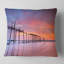 Seascape de piliers en bois avec coussin de soleil-29455537