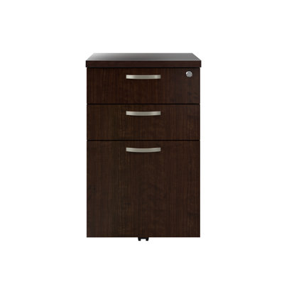 Office in an Hour 3-Drawer Mobile Vertical Filing Cabinet by Bush Business Furniture