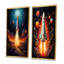 «Rocketship Stellar Voyage», 2 pièces-1939399363-1939399373