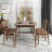 Simple Rectangular Solid Wood Dining Table Sets-102373625